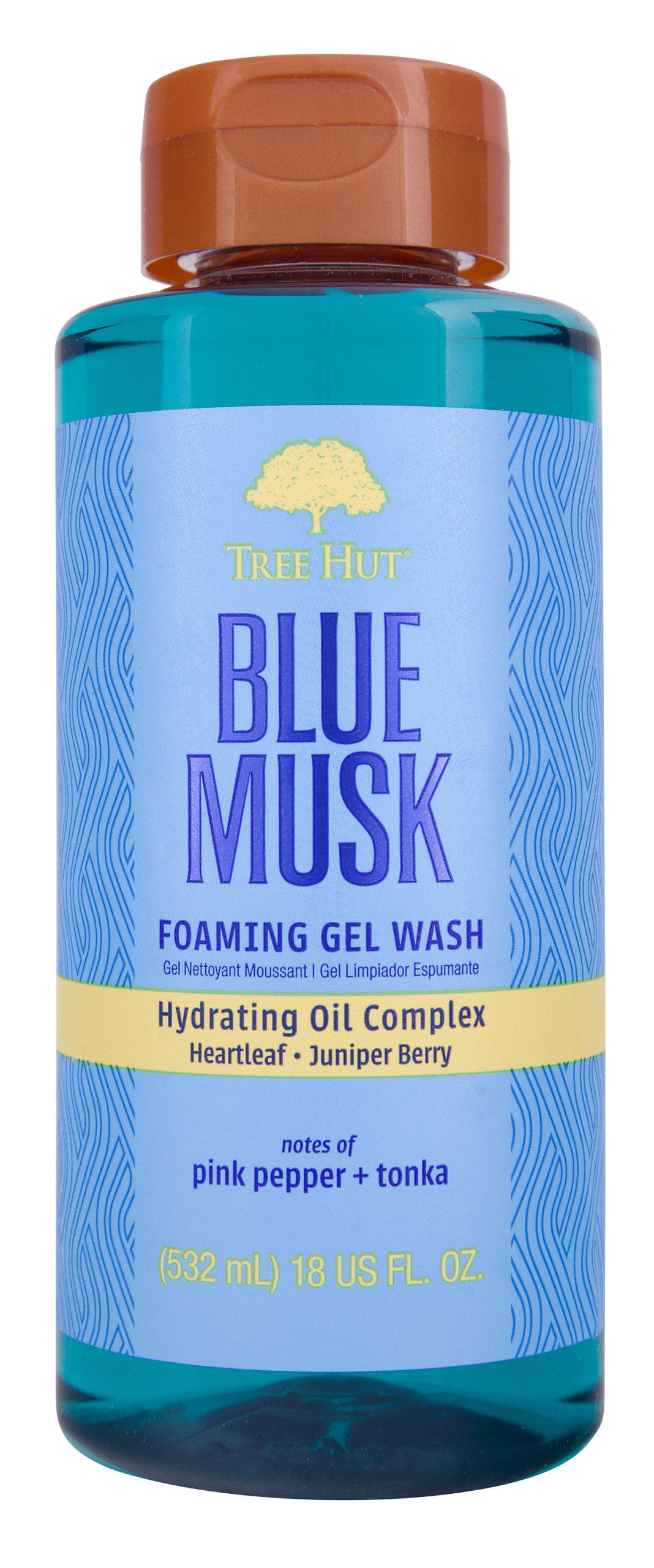 Blue Musk Foaming Gel Wash
