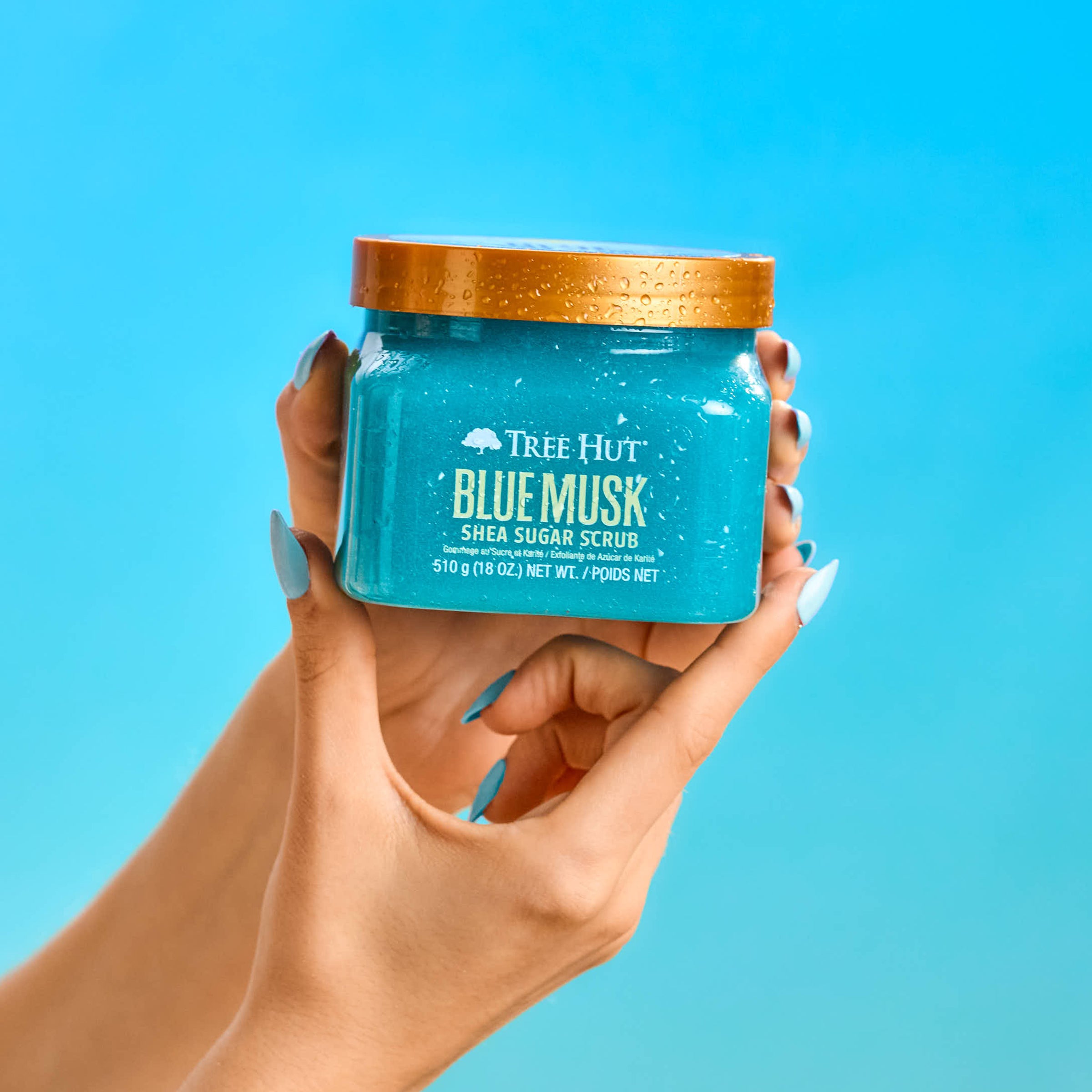 Blue Musk Shea Sugar Scrub - Image 2