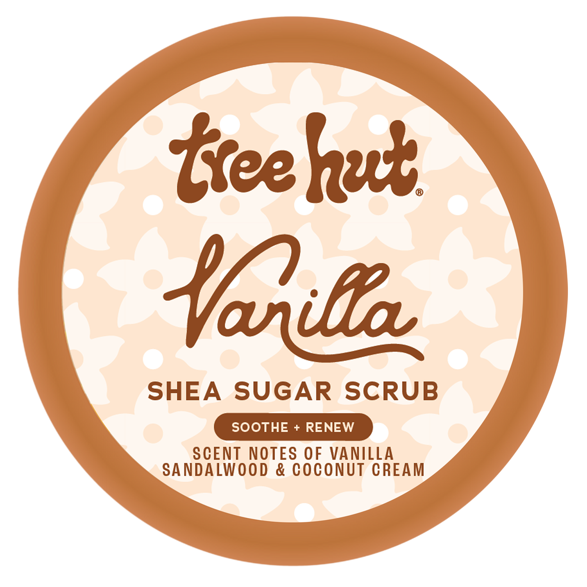 Vanilla Shea Sugar Scrub 8 oz